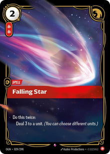 Falling Star - Origins (OGN) - Rare - 029/298