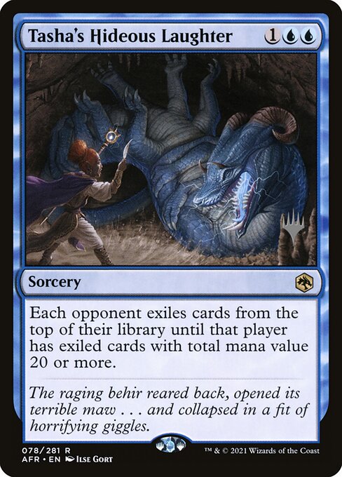 *Foil Tasha's Hideous Laughter — PAFR — 78p