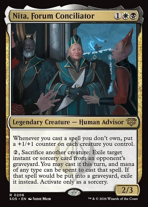 Nita, Forum Conciliator — sos — 206