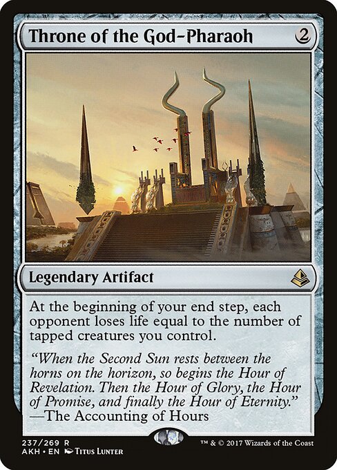 Throne of the God-Pharaoh - akh Amonkhet - #237