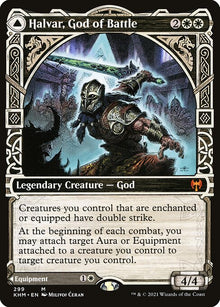 Halvar, God of Battle // Sword of the Realms - khm Kaldheim - #299