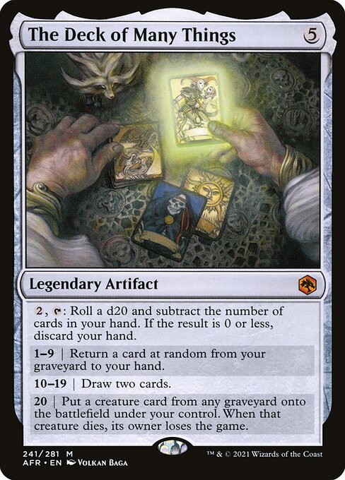 The Deck of Many Things — AFR — 241
