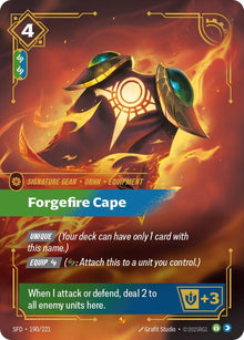 Forgefire Cape - Spiritforged (SPF)