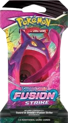 Pokemon - Sword and Shield - Fusion Strike - Sleeved Booster Pack