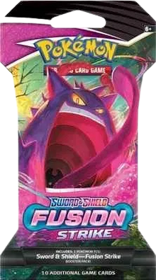 Pokemon - Sword and Shield - Fusion Strike - Sleeved Booster Pack