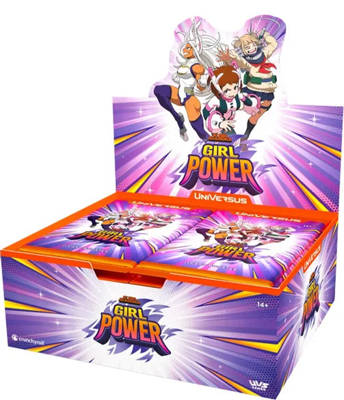 My Hero Academia: Girl Power Booster Box - UniVersus: My Hero Academia: Girl Power