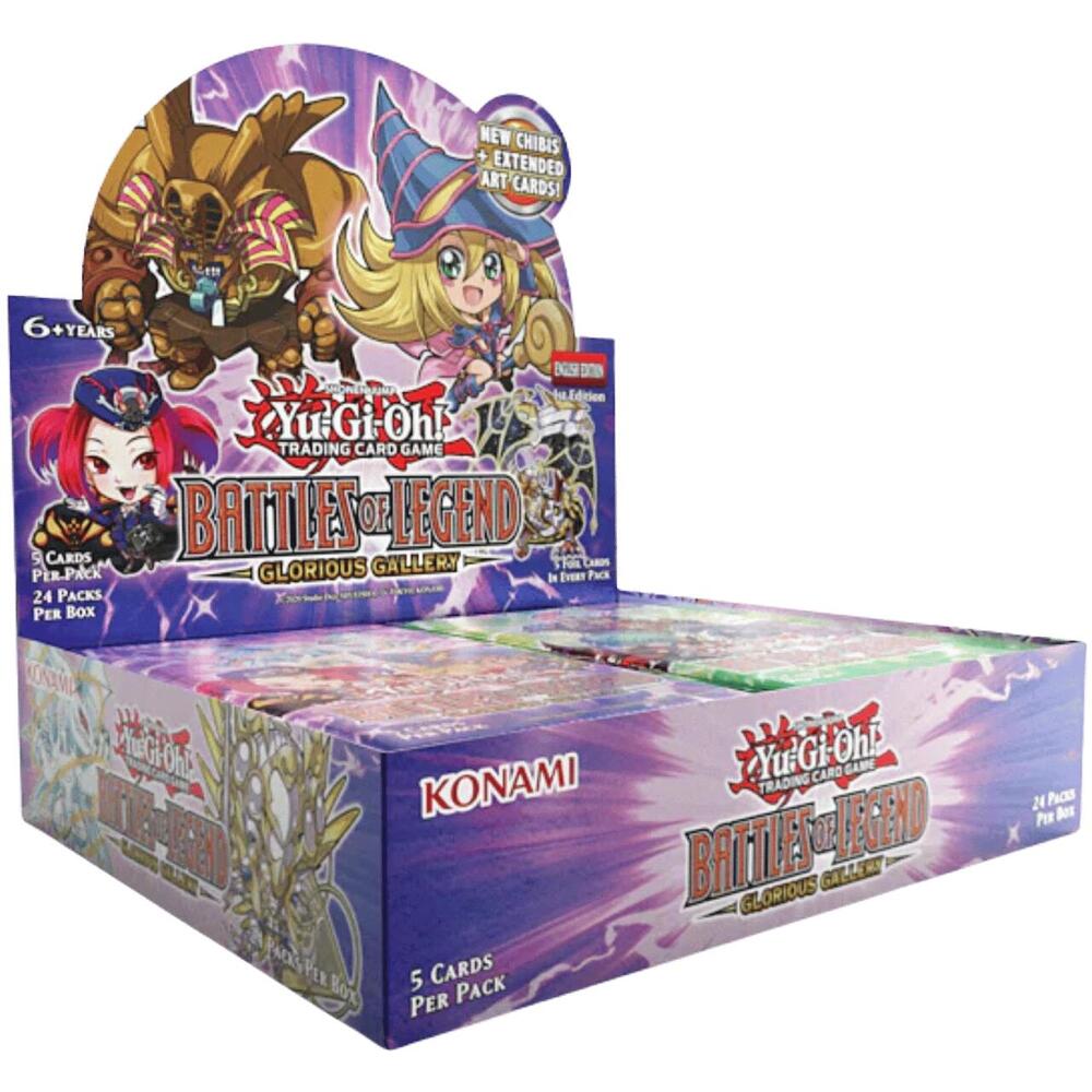 Yu-Gi-Oh! Battles of Legend: Glorious Gallery Booster Box (Pre-Order)