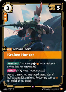 Kraken Hunter - Origins (OGN) - Rare - 150/298