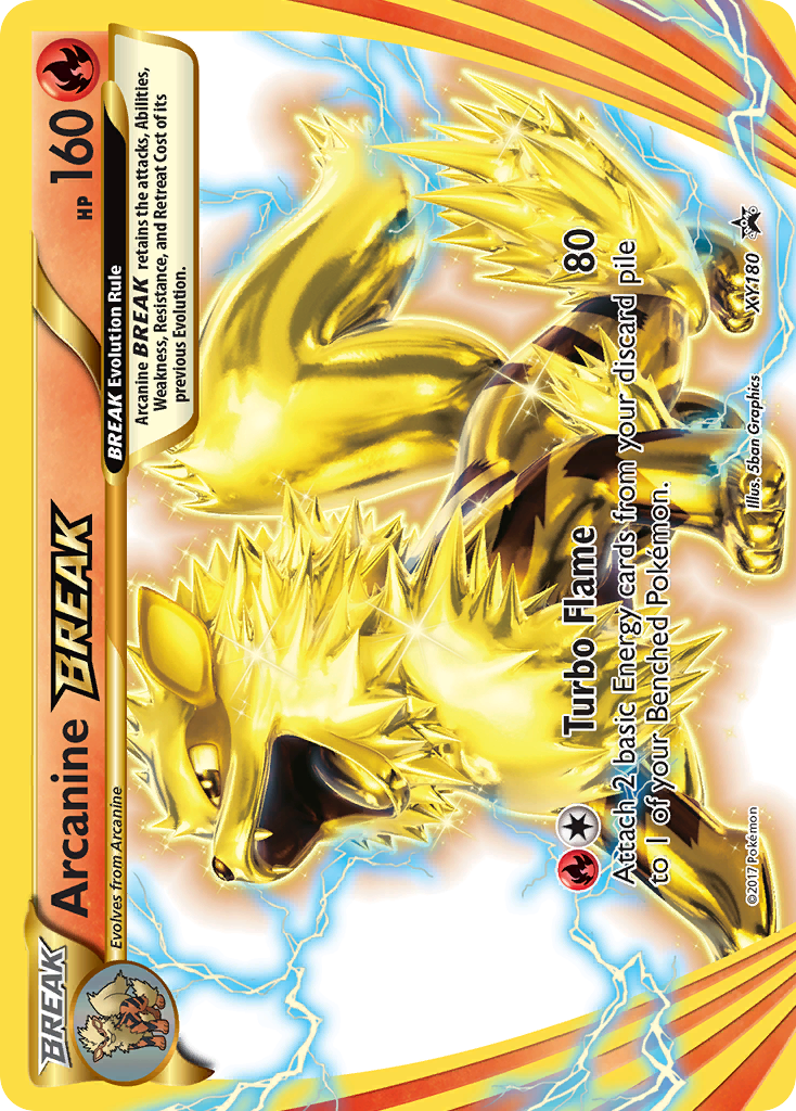 Arcanine BREAK - (XY Black Star Promos-XY180)