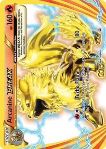 Arcanine BREAK - (XY Black Star Promos-XY180)