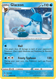 Glaceon - SWSH Black Star Promos - #SWSH192