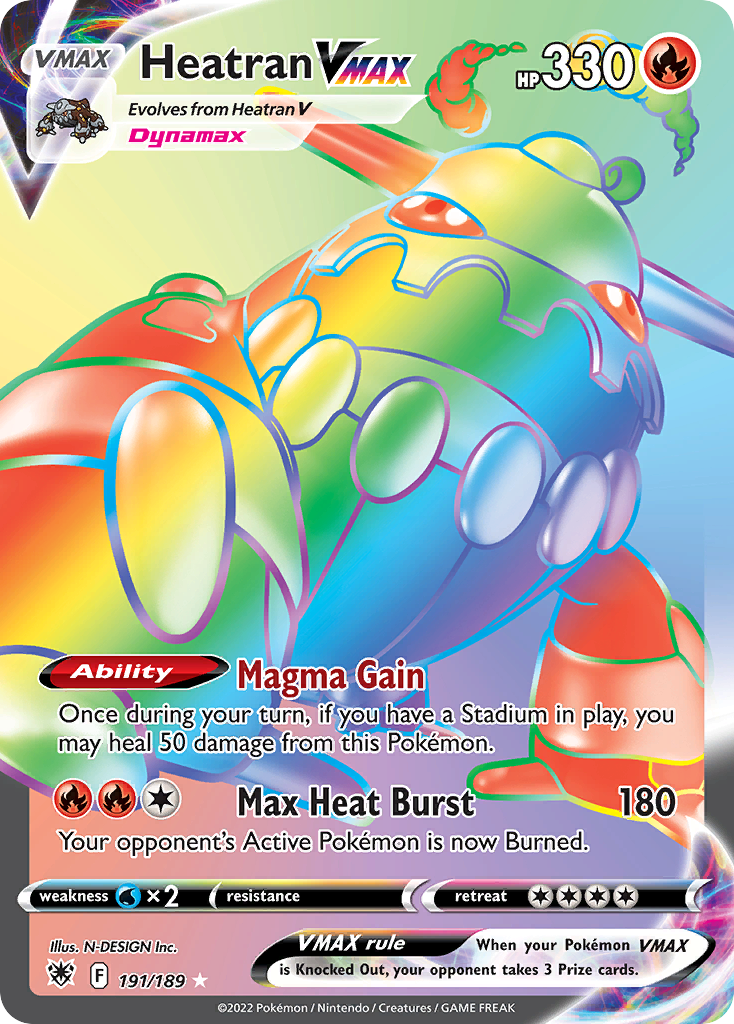 Heatran VMAX - Astral Radiance - #191/189