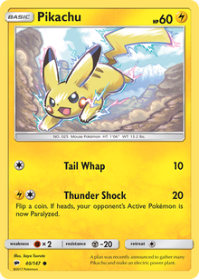 Pikachu - Burning Shadows - #40/147