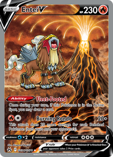 Entei V - Crown Zenith Galarian Gallery - #GG36/GG70