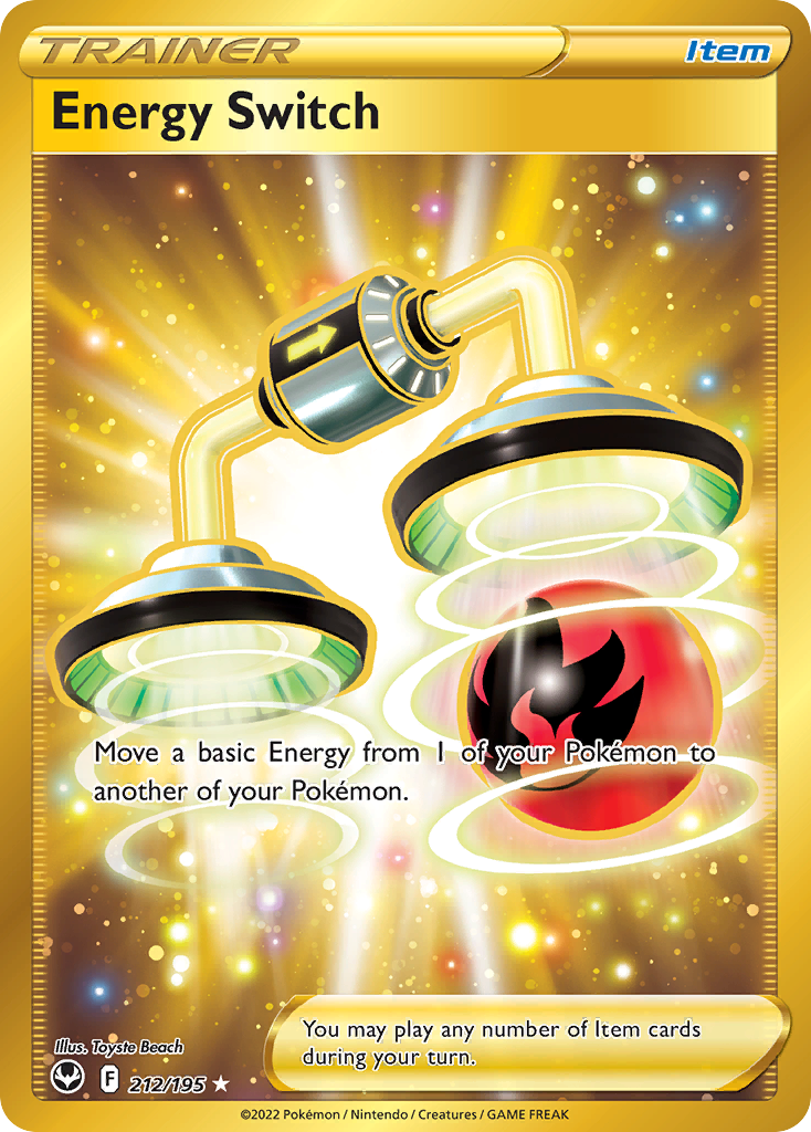 Energy Switch - (Silver Tempest-212/195)