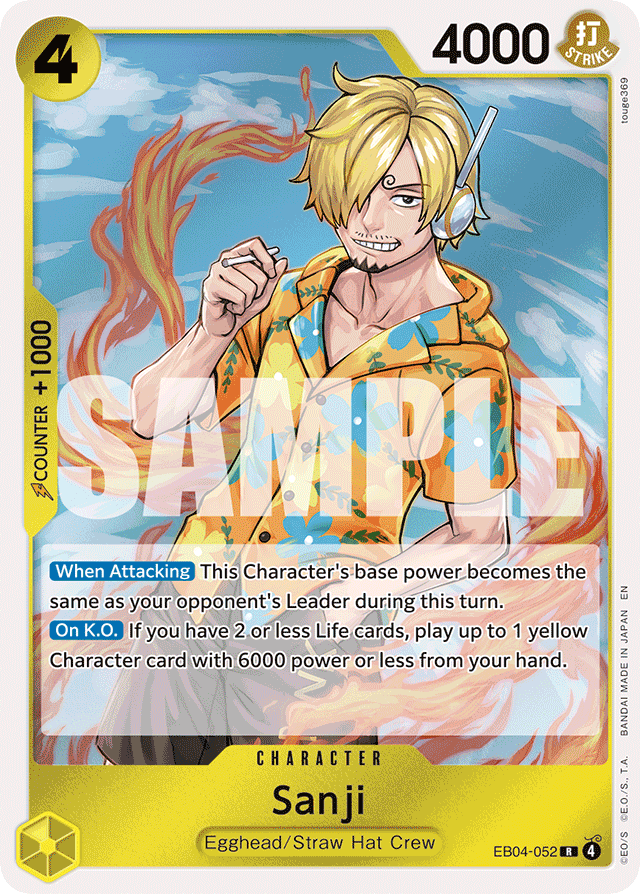 Sanji - Egghead Crisis - #EB04-052