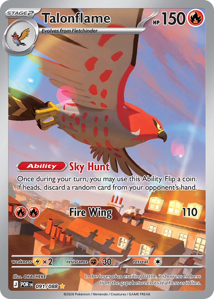 Talonflame - (Perfect Order-091/088)