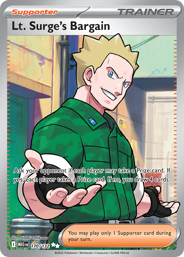 Lt. Surge's Bargain - (Mega Evolution-170/132)