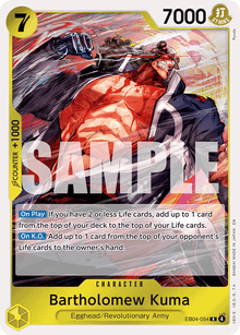 Bartholomew Kuma - Egghead Crisis - #EB04-054