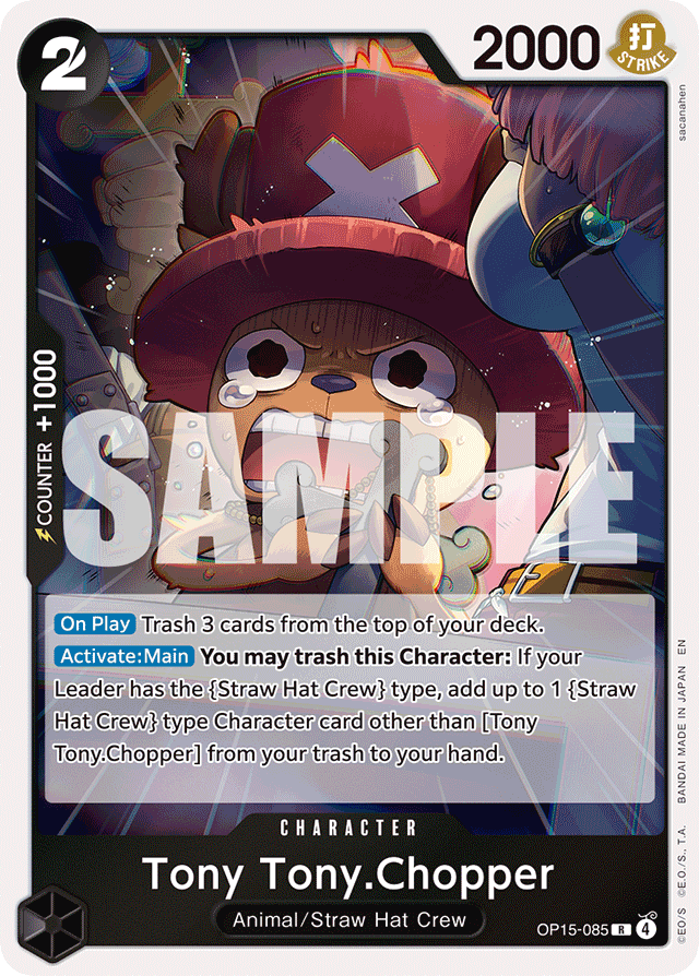 Tony Tony.Chopper - Adventure on Kami's Island - #OP15-085