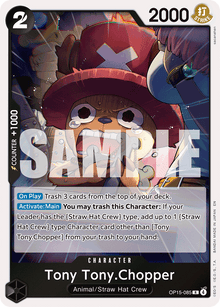 Tony Tony.Chopper - Adventure on Kami's Island - #OP15-085