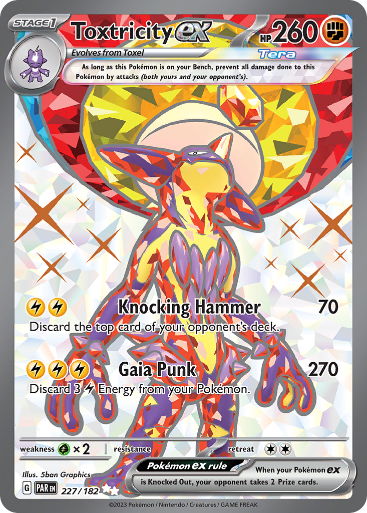 Toxtricity ex - Paradox Rift - #227/182