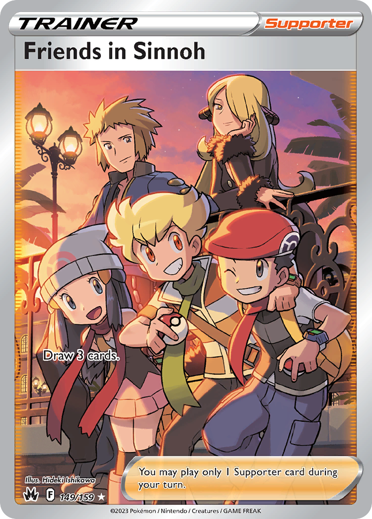 Friends in Sinnoh - Crown Zenith - #149/159
