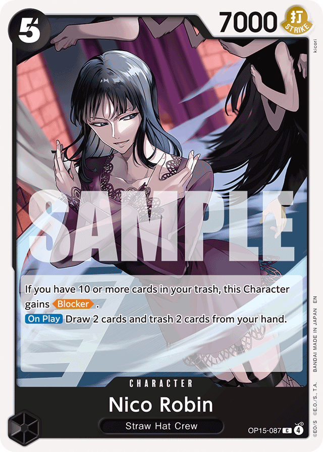 Nico Robin - Adventure on Kami's Island - #OP15-087