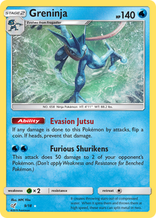 Greninja - Detective Pikachu - #9/18