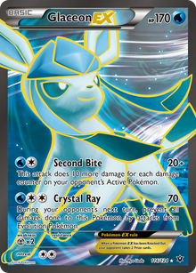 Glaceon-EX - (Fates Collide-116/124)