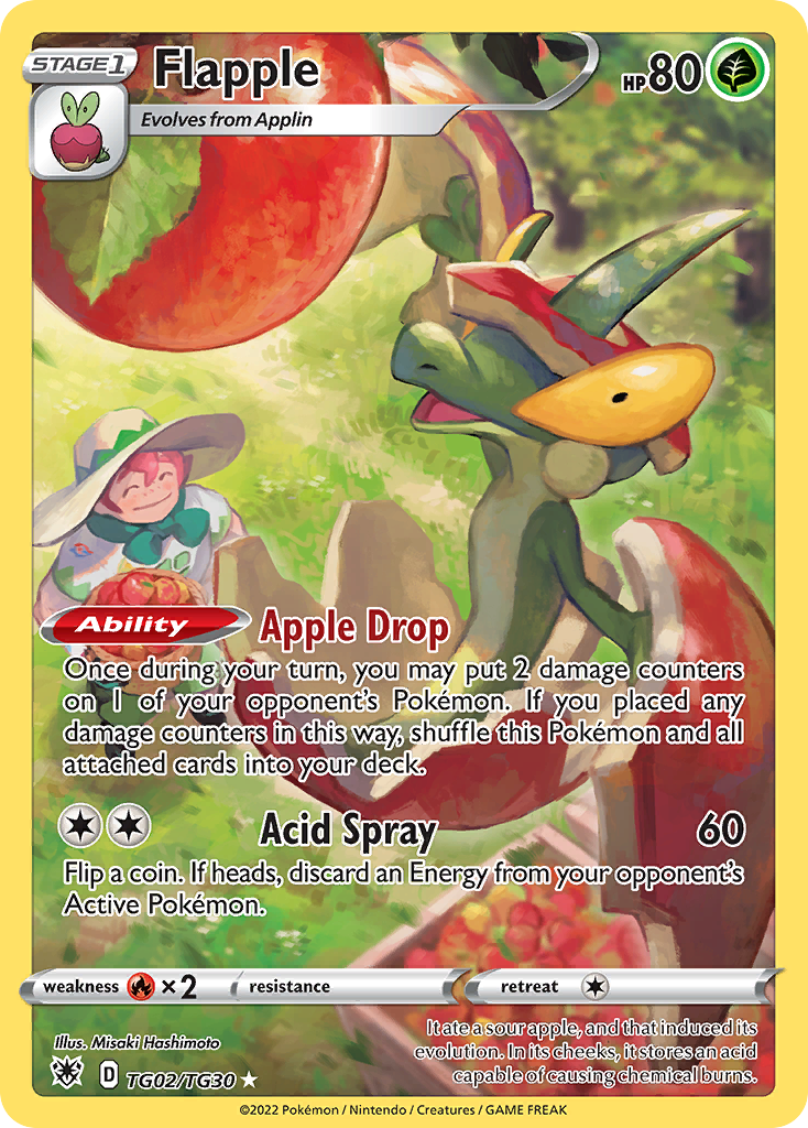 Flapple - Astral Radiance Trainer Gallery - #TG02/TG30