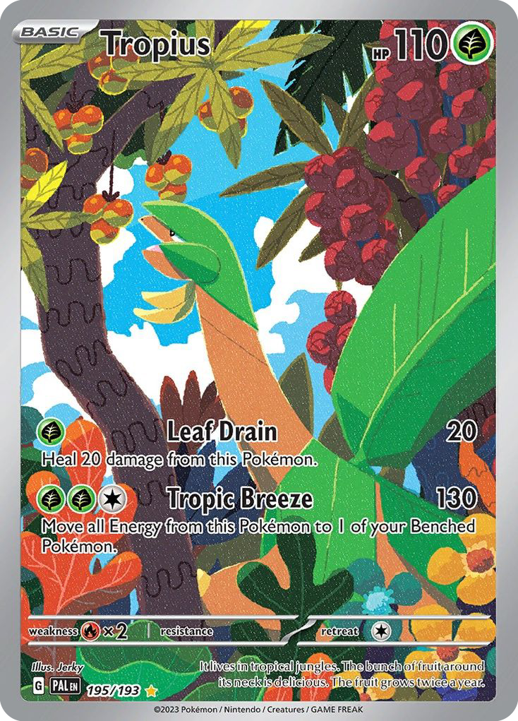 Tropius - Paldea Evolved - #195/193