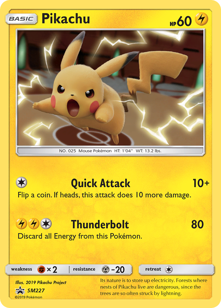 Pikachu - (SM Black Star Promos-SM227)