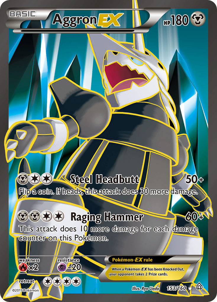 Aggron-EX - (Primal Clash-153/160)