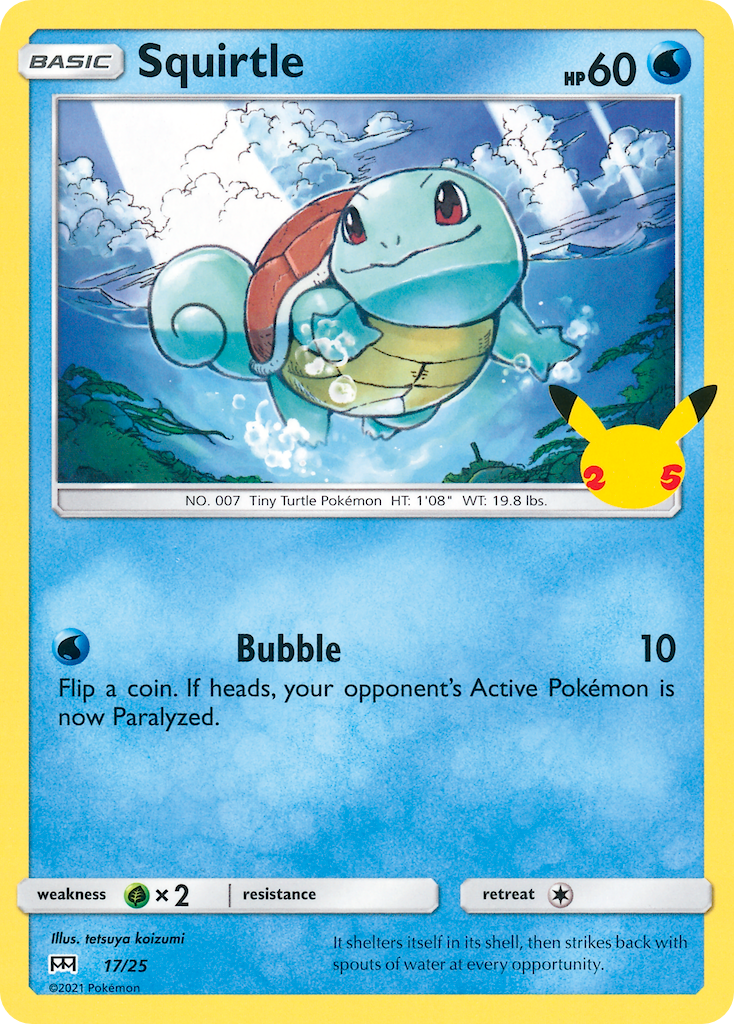 Squirtle - McDonald's Collection 2021 - #17/25