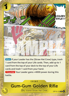 Gum-Gum Golden Rifle - Adventure on Kami's Island - #OP15-116