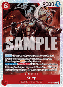 Krieg - Adventure on Kami's Island - #OP15-008