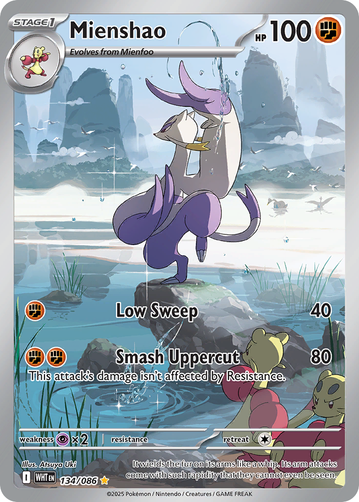 Mienshao - White Flare - #134/086