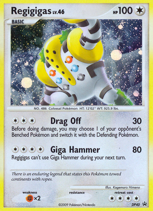Regigigas - DP Black Star Promos - #DP40