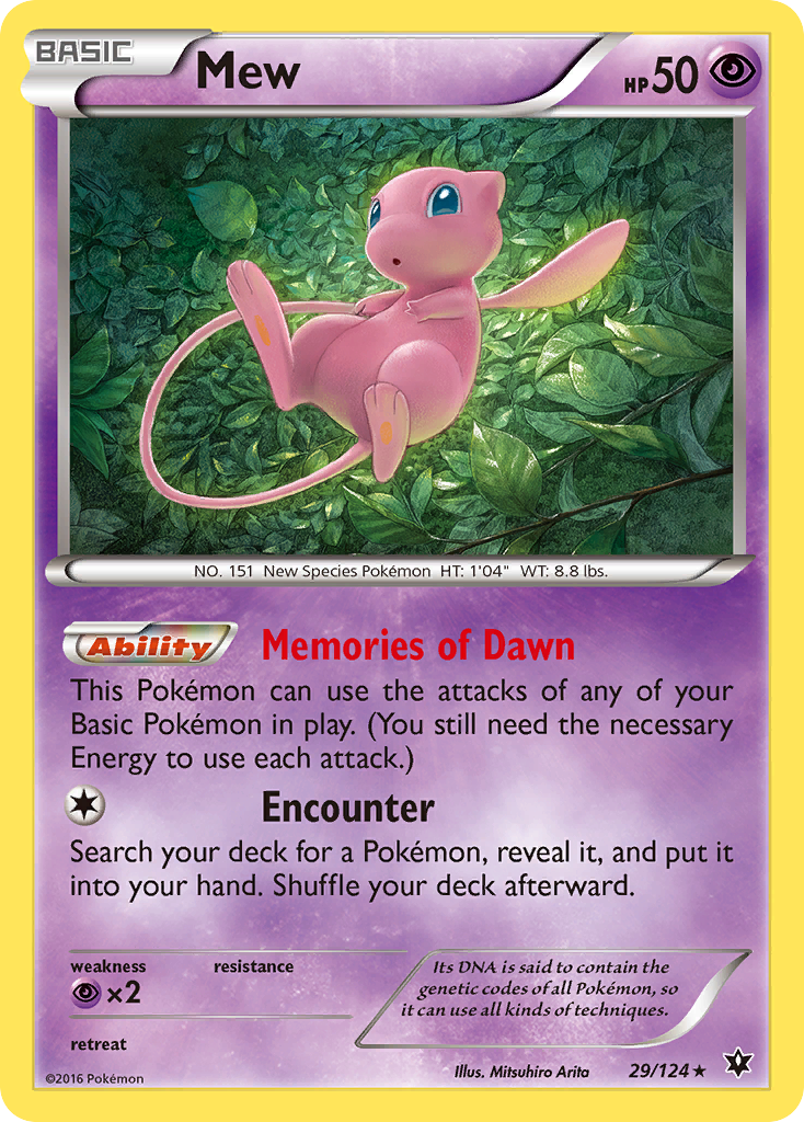 Mew - Fates Collide - #29/124
