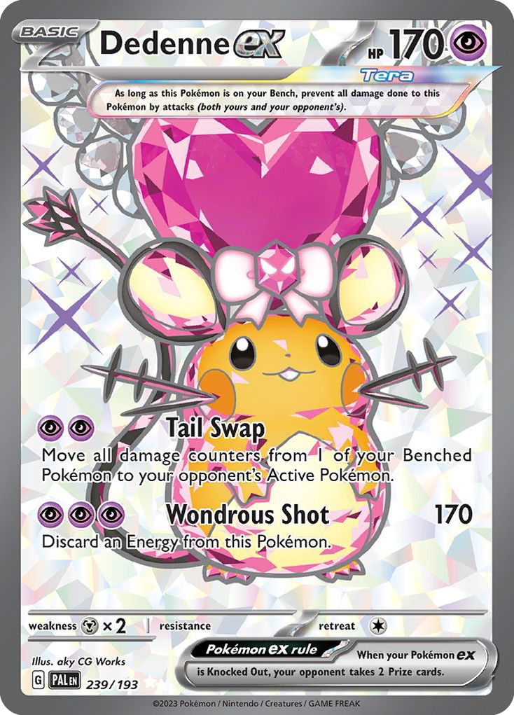 Dedenne ex - Paldea Evolved - #239/193