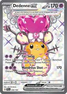 Dedenne ex - Paldea Evolved - #239/193