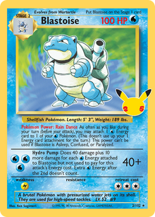 Blastoise - (Celebrations: Classic Collection-2)