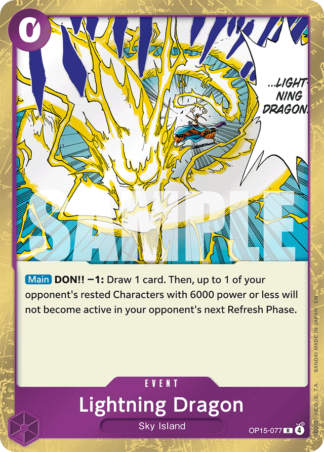 Lightning Dragon - Adventure on Kami's Island - #OP15-077