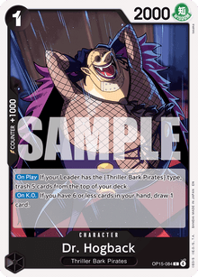 Dr. Hogback - Adventure on Kami's Island - #OP15-084