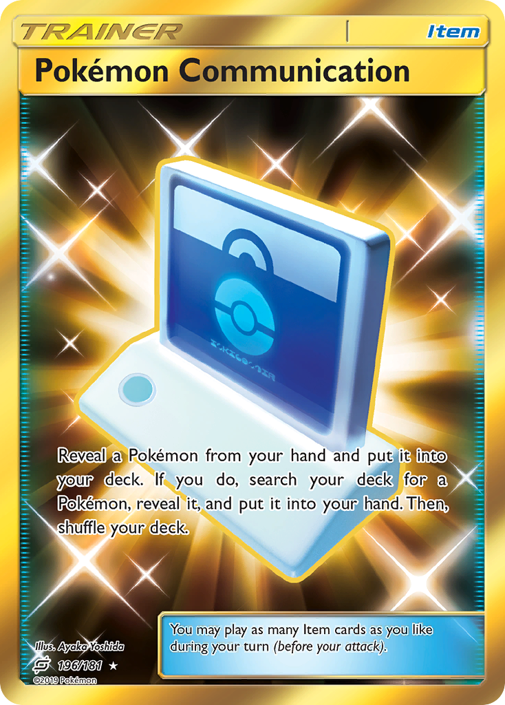 Pokmon Communication - (Team Up-196/181)