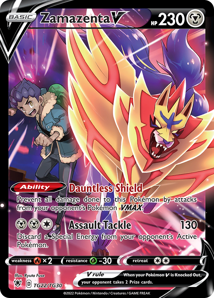 Zamazenta V - Astral Radiance Trainer Gallery - #TG22/TG30