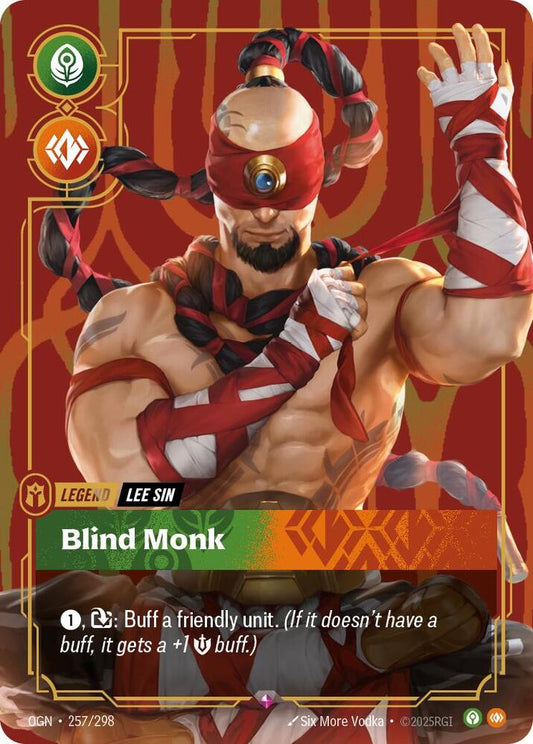 Lee Sin - Blind Monk - Origins (OGN) - Rare - 257/298