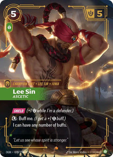 Lee Sin - Ascetic - Origins (OGN) - Epic - 078/298