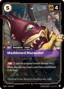Maddened Marauder - Origins (OGN) - Rare - 191/298